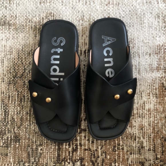 Acne Studios Jillay Slides - Picture 2 of 7